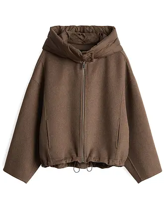OPUS | Wolljacke HIKONA | braun